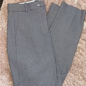 JCrew high-rise Cameron pant in houndstooth